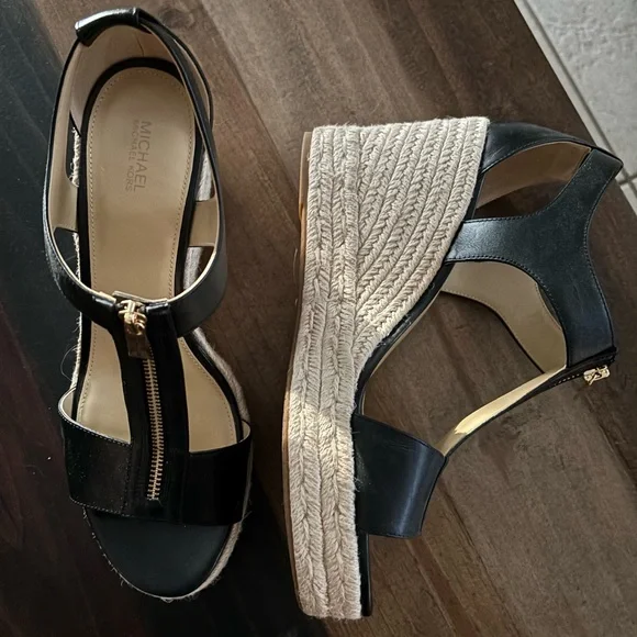 Michael Kors wedges - like new only wore once - too big. - Picture 3 of 3